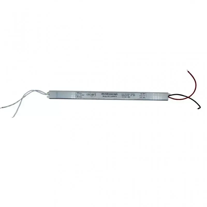 Fonte SLIM Perfil 3A 12V bivolt 15,8cmx1,8cm 