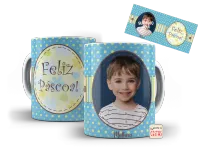 Caneca Personalizada Feliz Páscoa! - Foto 2