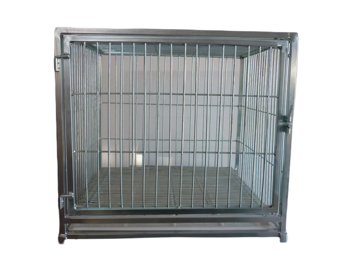 MODULO DE CANIL PEQUENO ZINCADO 01 LUGAR