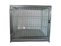 MODULO DE CANIL PEQUENO ZINCADO 01 LUGAR