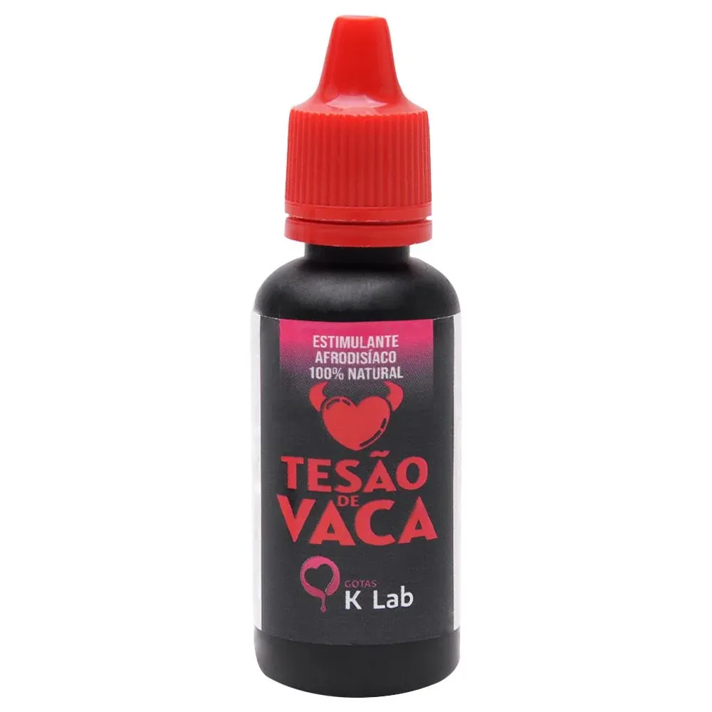 TESÃO DE VACA EXCITANTE GOTAS 20ML K-LAB                                                                                          LIBYSEXSHOP