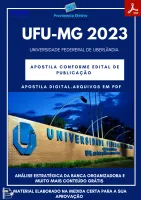 Apostila UFU MG Psicólogo/área 2023 Concurso