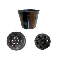 50 Vasos Redondo Pote 9 - Preto - Foto 3