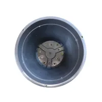 20 Vasos Cuia 17 para suculentas - Preto - Foto 3