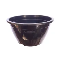 Um Vaso Cuia 13 para suculentas - Preto - Foto 3