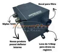 Reservatório de Óleo Linha VW AP Quadrados - Speed Racing  - Foto 5