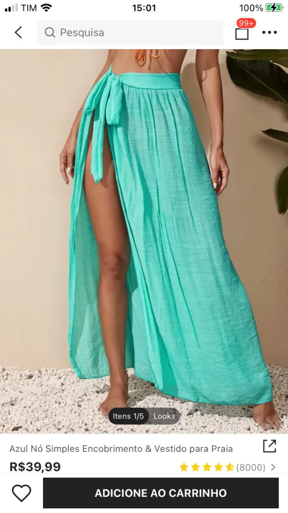 Saia de praia
