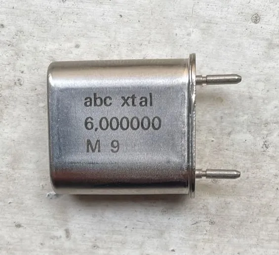 CRISTAL 6.000000MHZ M 9