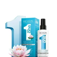 REVLON PROFESSIONAL UNIQ ONE LOTUS FLOWER HAIR TREATMENT 150ML (AZUL) - Foto 2