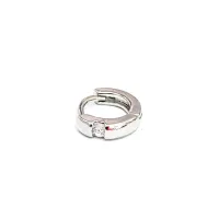 Argola Clicker M335 Banho de Diamante BNH08