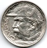 1935 - 2000 Réis - Duque de Caxias - Prata .500 - Aprox. 8g - 26mm - Moeda Brasil - Foto 2