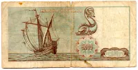 Itália - 5000 Lire - Cédula Estrangeira - R - Foto 2