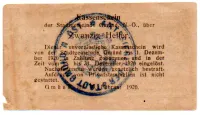 Áustria - Notgeld - 20 Heller - Cédula Estrangeira - Foto 2