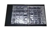 Fichário para Moedas - Espaço para 200 Moedas  - 4 Argolas - 45mm de Largura - Foto 2