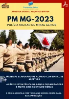 Apostila PM MG CFO 2023 Curso Formação Oficiais