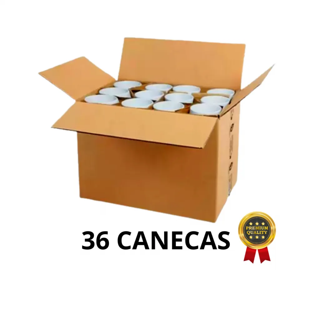 36 CANECAS DE CERAMICA MARCA METALNOX AAA PARA SUBLIMAÇÃO 325 ML