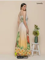 Vestido Longo estampado - Foto 2