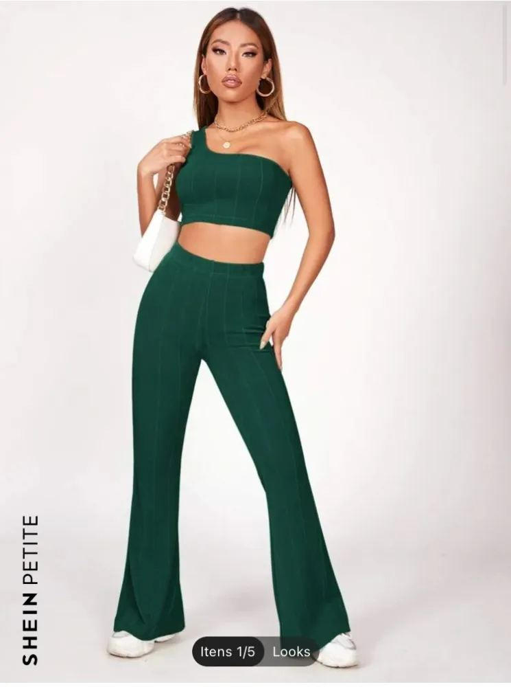 Conjunto calça e cropped Imagem