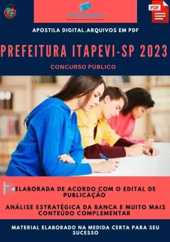 Apostila Prefeitura Itapevi SP Fisioterapeuta Respiratório 2023