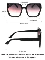 Óculos de moda com lente Ombre - Foto 2