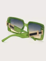 Óculos de sol com lentes coloridas - Foto 3