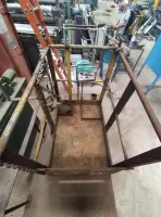 Gaiola de segurança para trabalho em altura com empilhadeira - Cód. 1529 - Foto 4