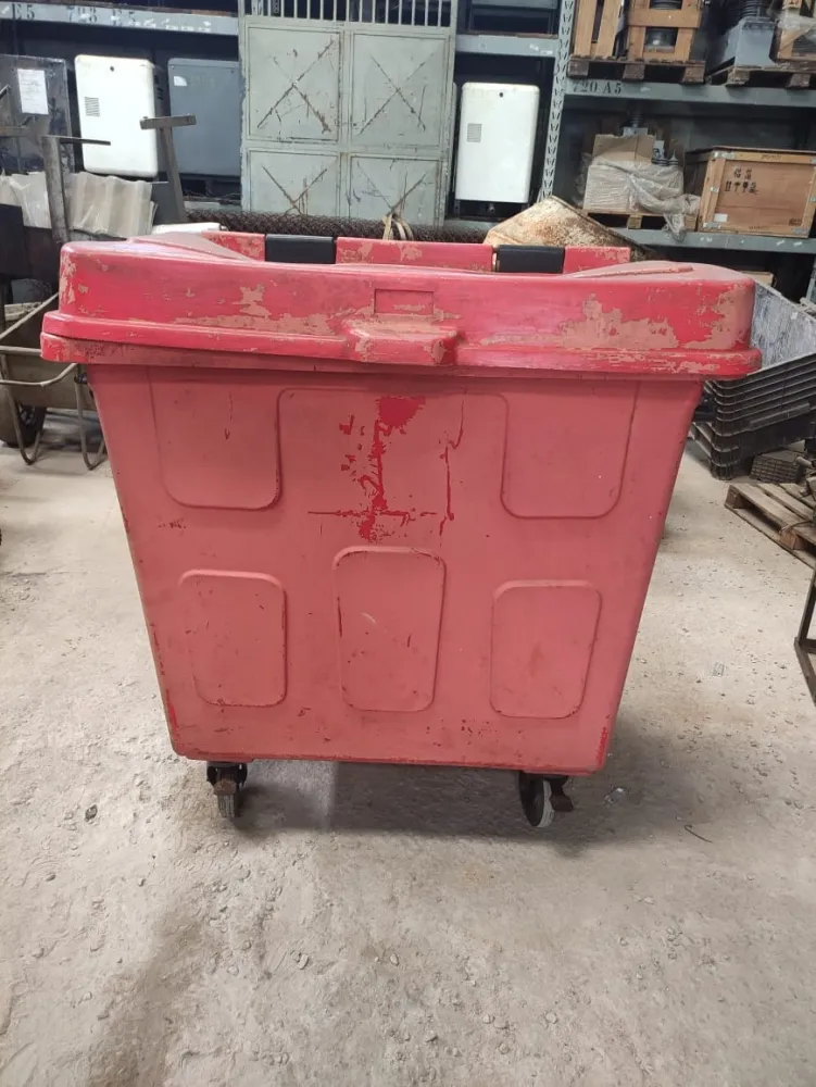 Lixeira com rodinhas 1000 litros - Cód. 1519