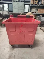 Lixeira com rodinhas 1000 litros - Cód. 1519 - Foto 5