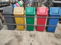 Conjunto de lixeiras 70 litros - Cód. 1520 - Foto 2