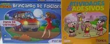 TURMA DA MONICA: DAMA DE VERMELHO -COLEÇAO BRINCANDO DE FOLCLORE (PRODUTO USADO - MUITO BOM)