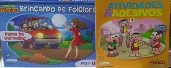 TURMA DA MONICA: DAMA DE VERMELHO -COLEÇAO BRINCANDO DE FOLCLORE (PRODUTO USADO - MUITO BOM)