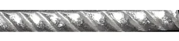 Moldura Meia-Cana Estampada ALPACA 3 mm x 1,5 mm - MMCE1915A
