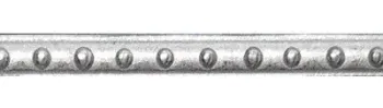 Moldura Meia-Cana Estampada ALPACA 3 mm x 1,5 mm - MMCE1904A