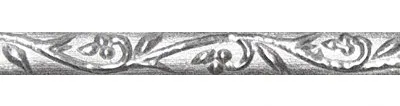Moldura Meia-Cana Estampada 4 mm - MA1921