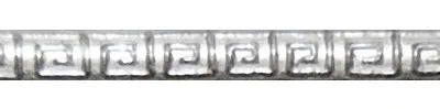 Moldura Meia-Cana Estampada ALPACA 5 mm x 2,5 mm - MMCE1963A