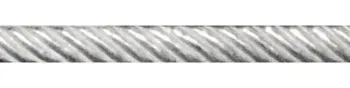 Moldura Meia-Cana Estampada ALPACA 3 mm x 1,5 mm - MMCE1998A