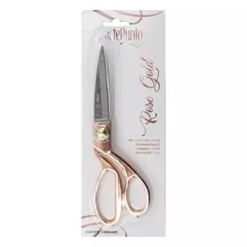 TESOURA DE ALFAIATE ROSÊ GOLD 7 