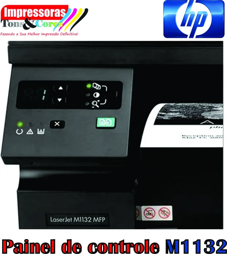 Painel de controle para HP M1132 MFP