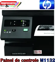 Painel de controle para HP M1132 MFP