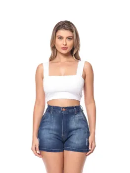 Cropped Alça Grossa suflex