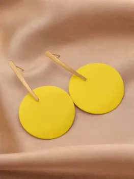 Brincos redondos de design