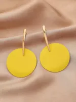 Brincos redondos de design - Foto 2