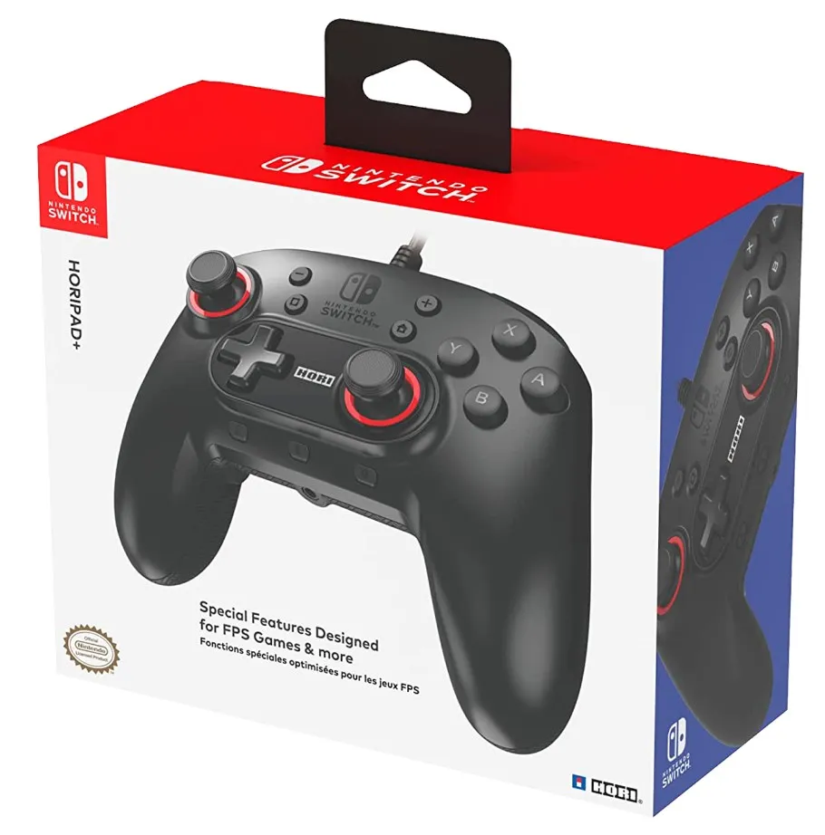 Controle Hori Horipad Com Fio para Nintendo Switch NSW-326U