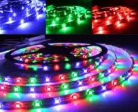 Fita Led Colorida RGB 12v com Fonte e Controle Rolo 5 metros 5050 - Foto 3