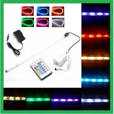 Fita Led Colorida RGB 12v com Fonte e Controle Rolo 5 metros 5050