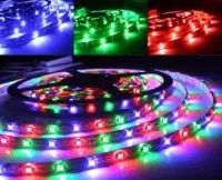 Fita Led Colorida RGB 12v com Fonte e Controle Rolo 5 metros 3528