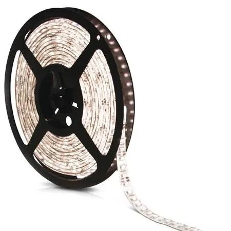 Fita LED 120 led Branca quente 3000k 12v rolo 5 metros 12v