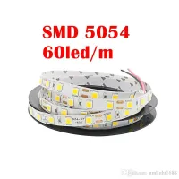 Fita LED 5050 branco quente 3000k 12v rolo 5 metros 12v (sem silicone)