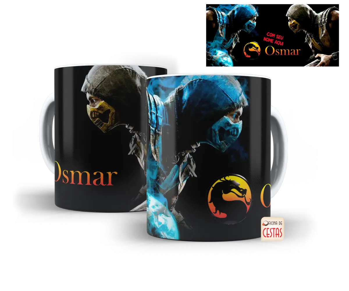 Caneca Personalizada Mortal Kombat