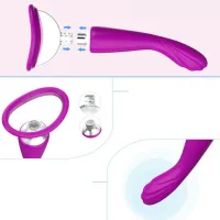 ALON - VIBRADOR E ESTIMULADOR COM SUCÇÃO  - Foto 2